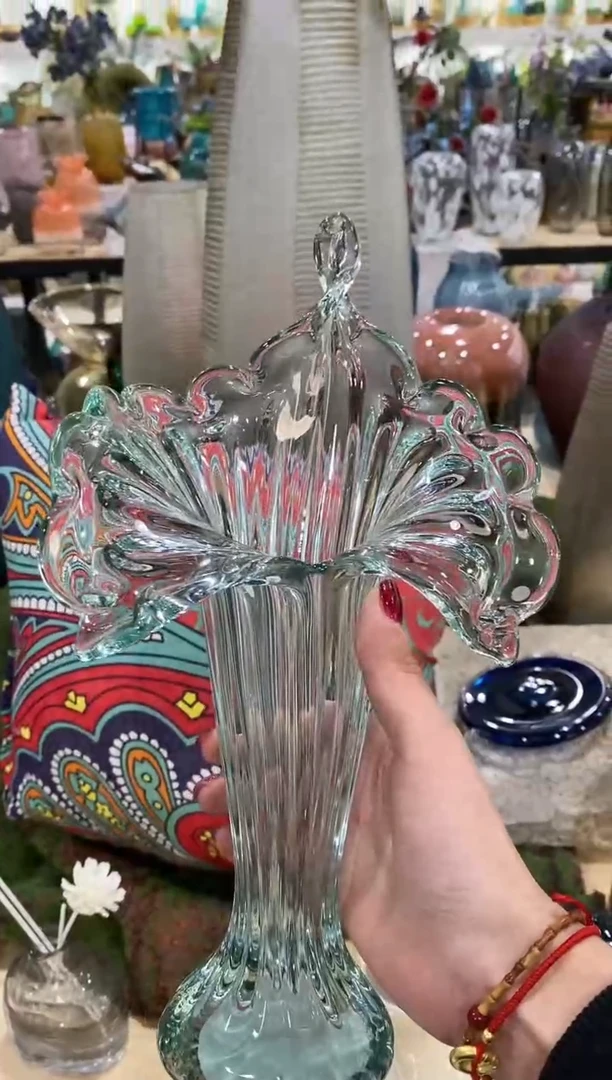 慕忆家手作琉璃花瓶
