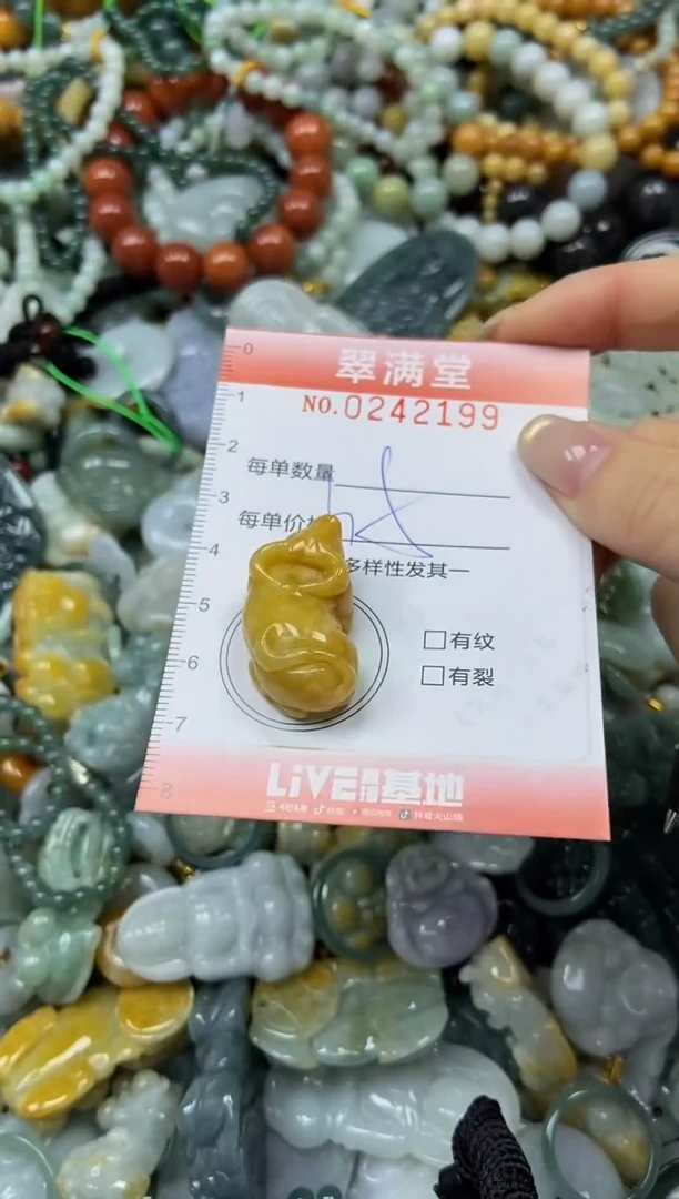 未镶嵌挂件翡翠闪购0242199