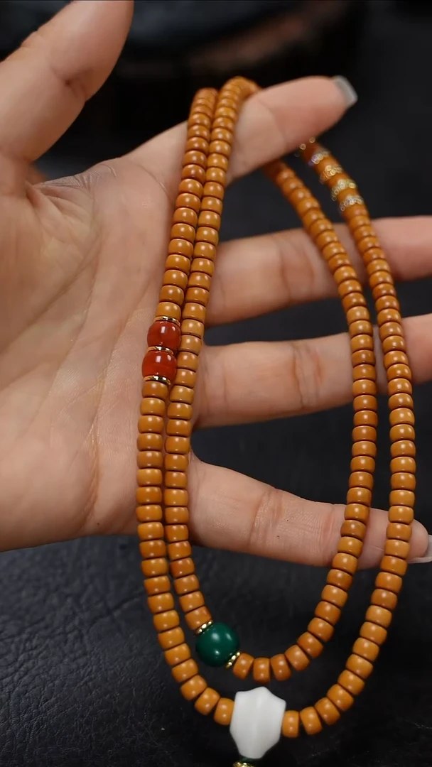 橄榄核手串/手链九林核雕