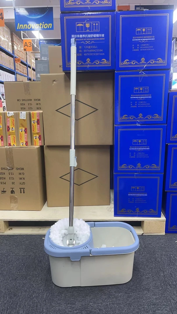 拖把桶旋转拖布拖把桶免手洗墩布桶套装拖地拖把mc