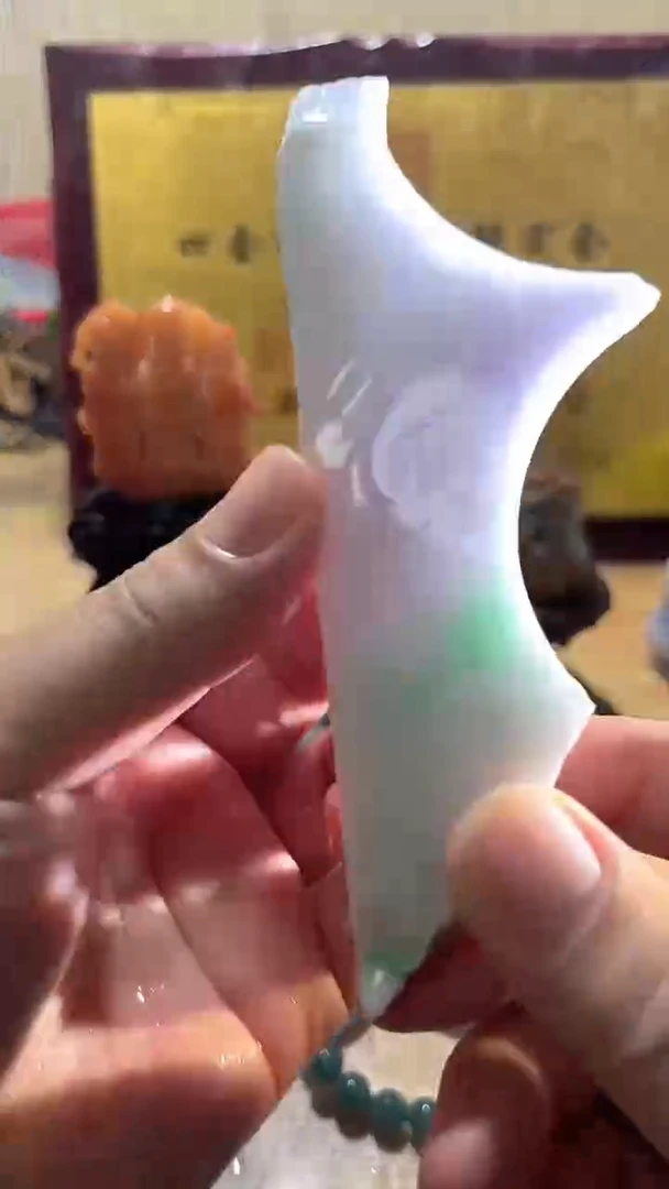 未镶嵌挂件翡翠A货常星6930