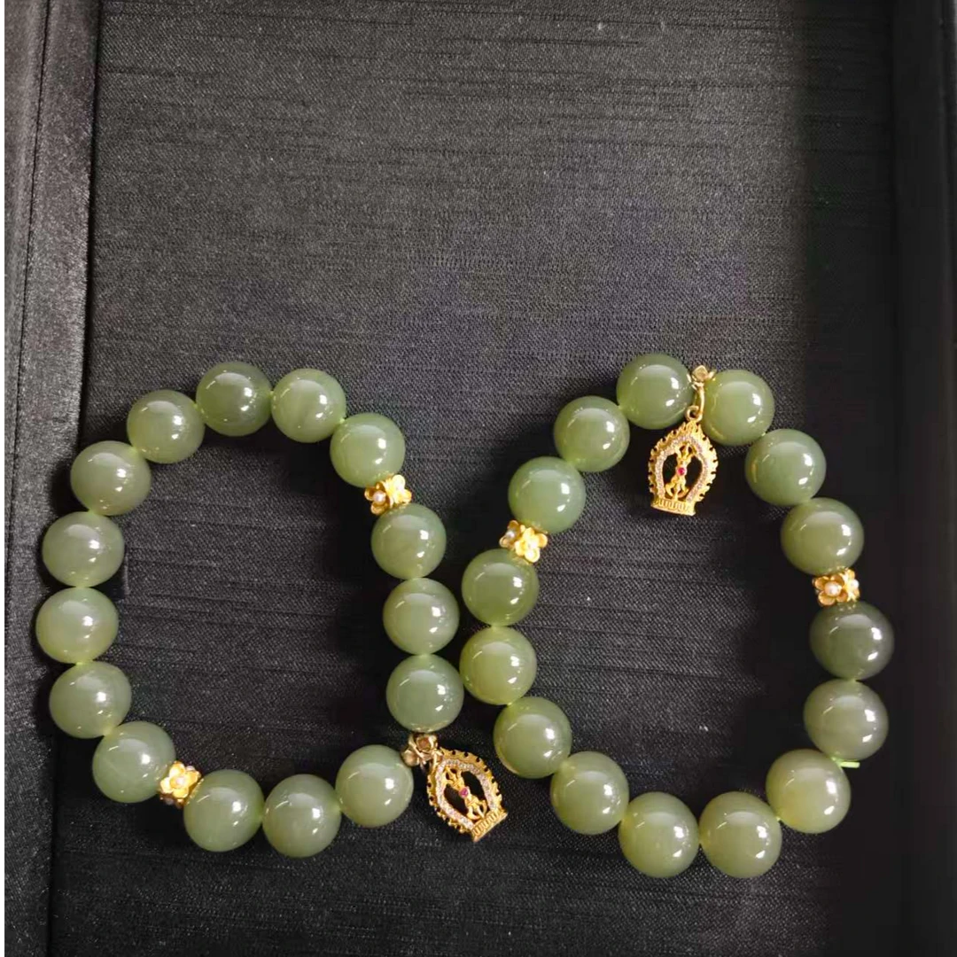 天然和田玉手串（多样性发其一）126-YY1369