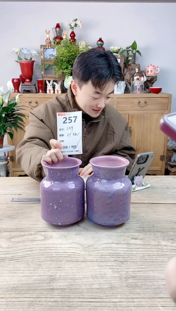 小玩子花盆直播编号257