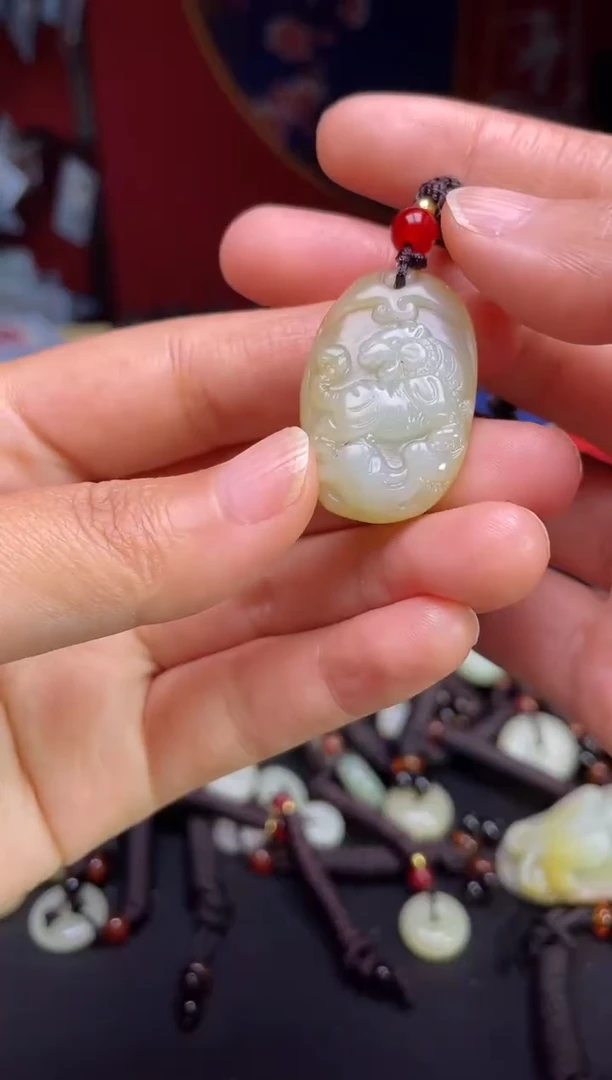 颈饰未镶嵌和田玉23