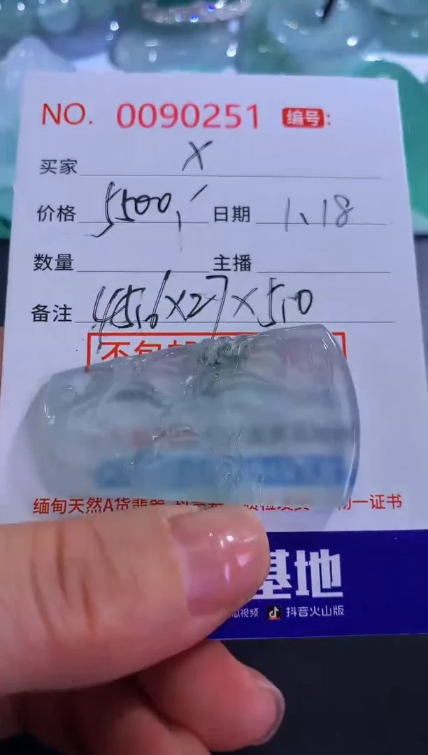 【闪购商品】翡翠颈饰未镶嵌！x