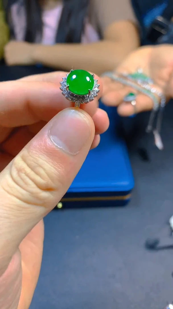 【闪购商品】翡翠戒指合金0917514456多样性发一