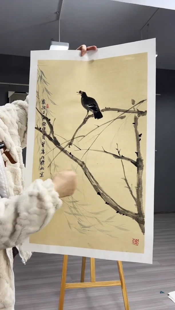 【闪购商品】国画曾康老师绘画花鸟