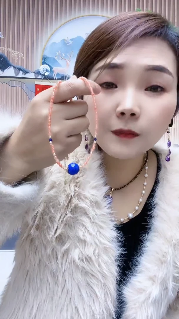 【闪购商品】青金石颈饰未镶嵌A27SDGGHGSD