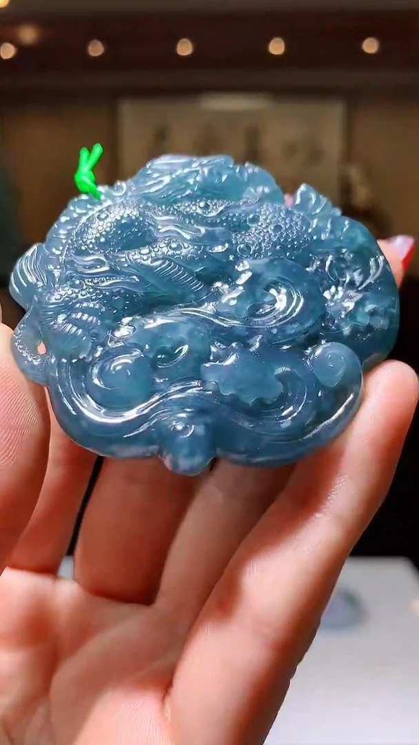 【闪购商品】定制翡翠未镶嵌1085hm-毛货挂件48