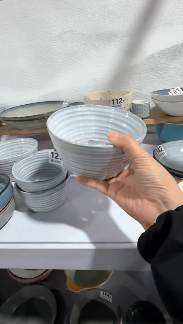 【闪购商品】碗微瑕（1件套）6英寸螺纹面碗