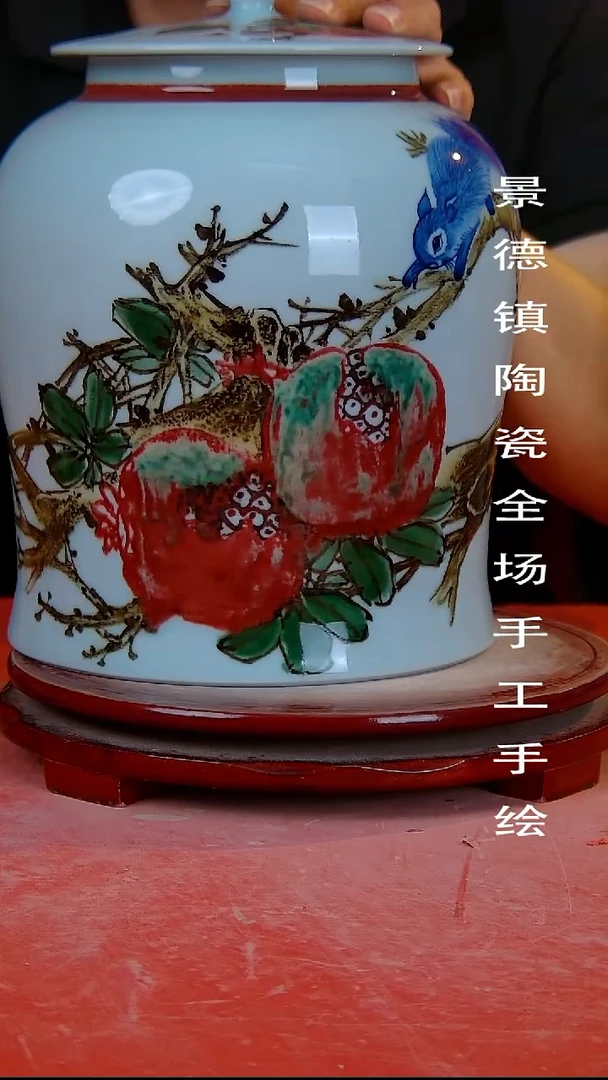 摆件景德镇陶瓷 全场手工手绘