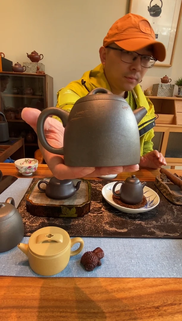 茶壶紫砂万**味秦权 还原烧