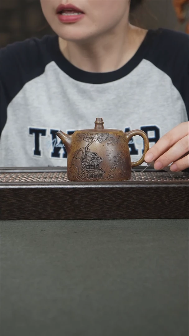 茶壶紫砂宜兴紫砂230cc