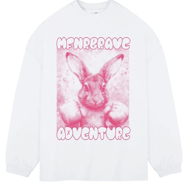 美式复古街头百搭长袖t恤男女情侣秋季痞帅高级感内搭打底上衣潮