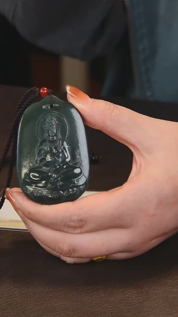 【闪购商品】和田玉（碧玉）颈饰未镶嵌和田玉（以主播展示为主）