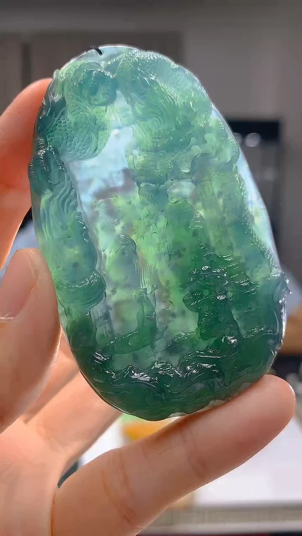 定制翡翠未镶嵌萝****汤毛货闪购链接ZJX0