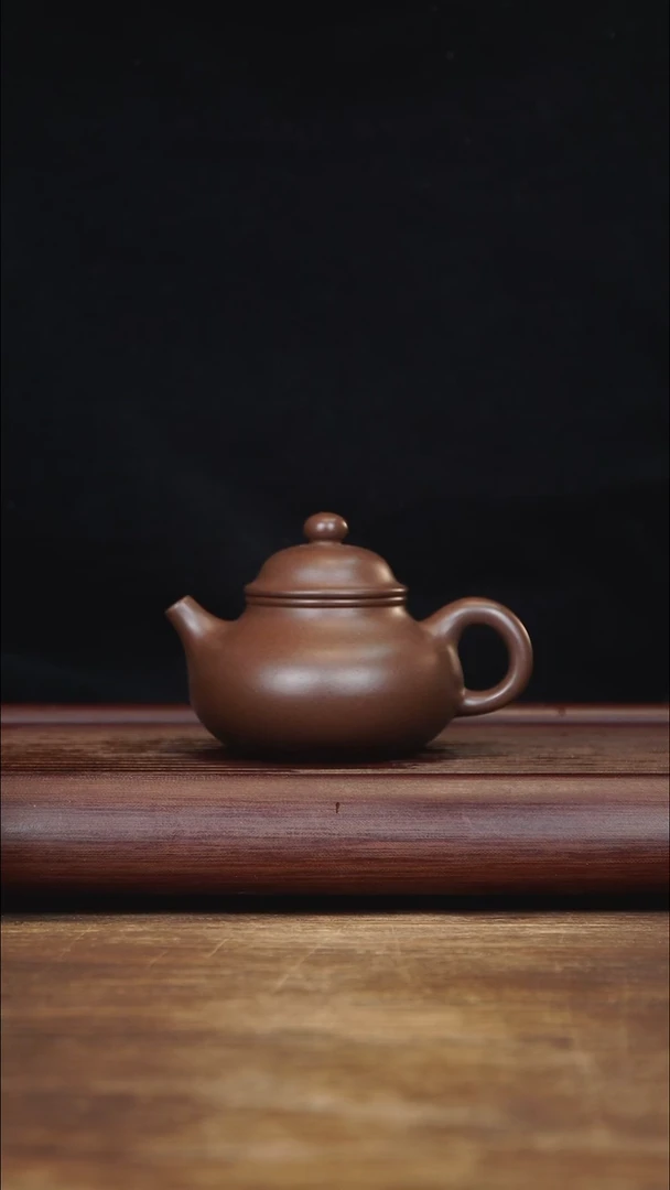 茶壶紫砂170ml 纳底容天 老紫泥