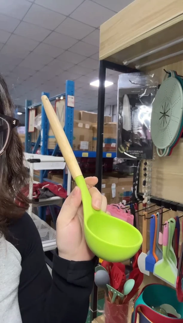 硅胶-绿色8-CJ9A汤勺