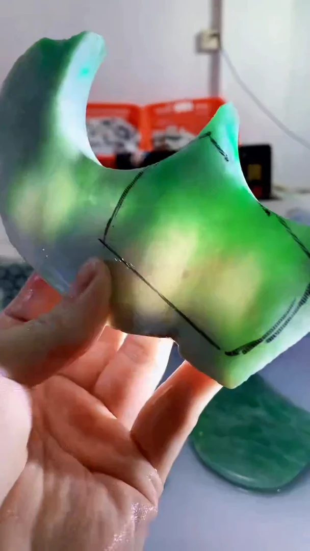 颈饰未镶嵌翡翠缅甸A货翡翠466