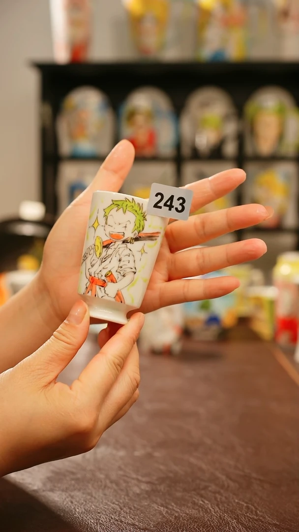 杯景德镇陶掌柜手工手绘高温釉下彩243