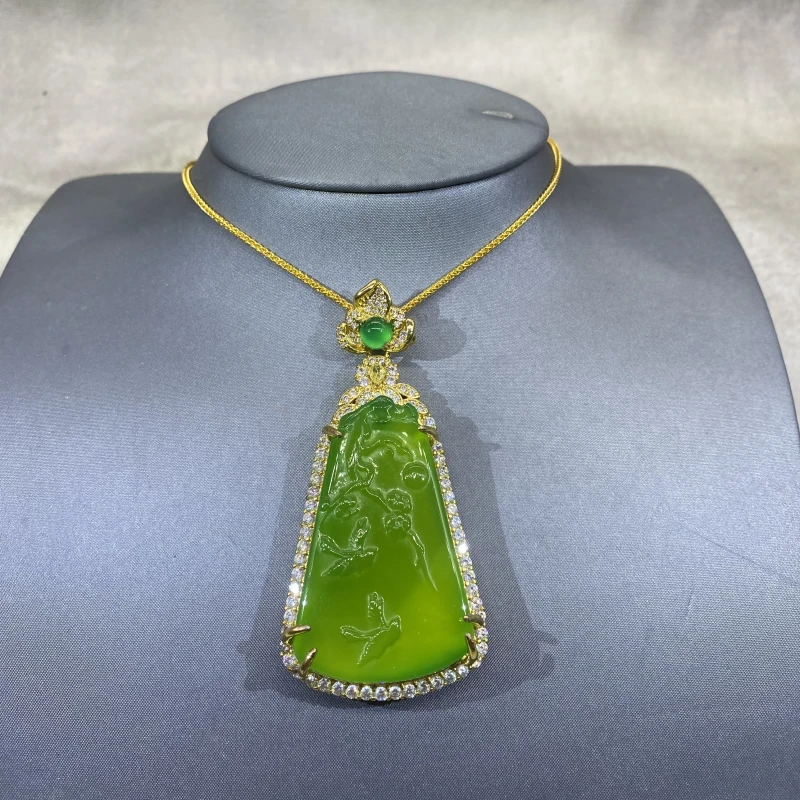 【绿意盎然 永恒暖阳】绿吊坠JP30120