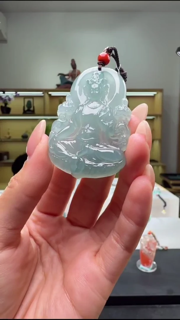 吊坠(不含链)未镶嵌翡翠度母（多样性发其一）