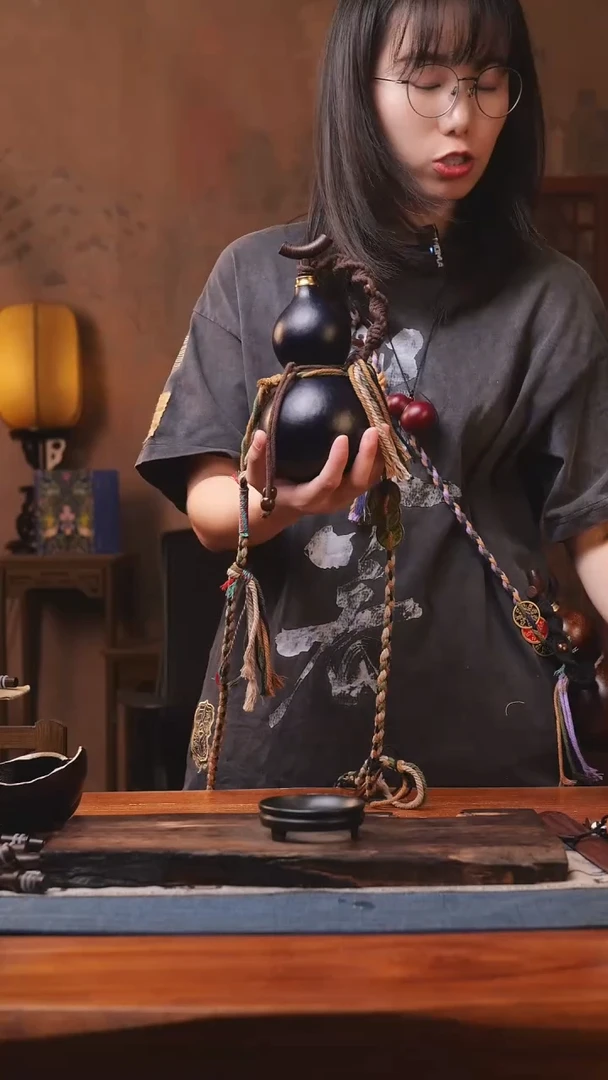 349号精品大漆葫芦防腐防渗装水茶酒
