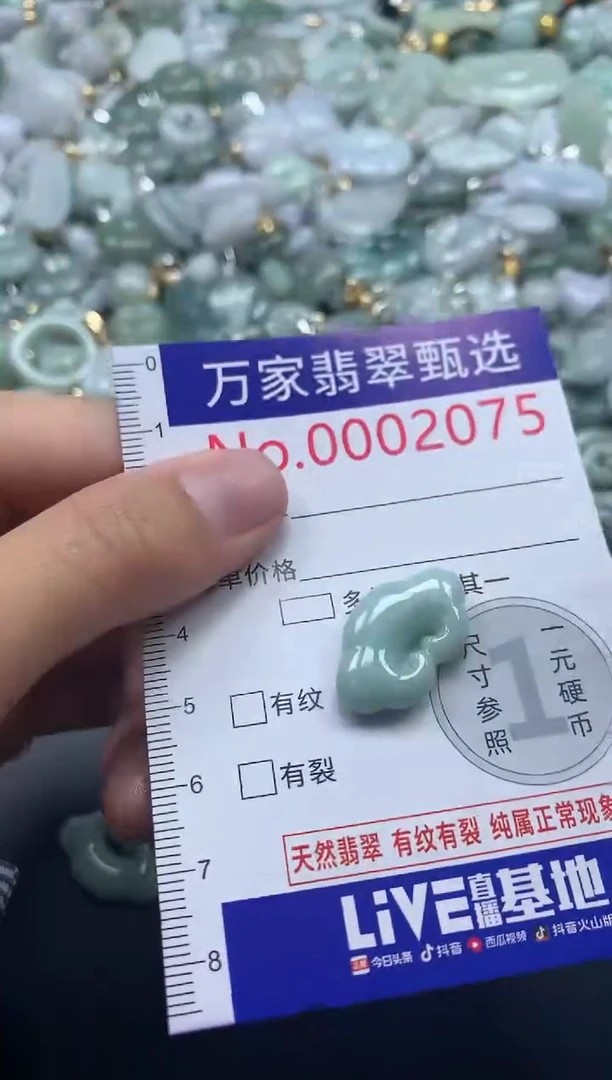 吊坠(不含链)未镶嵌翡翠2075