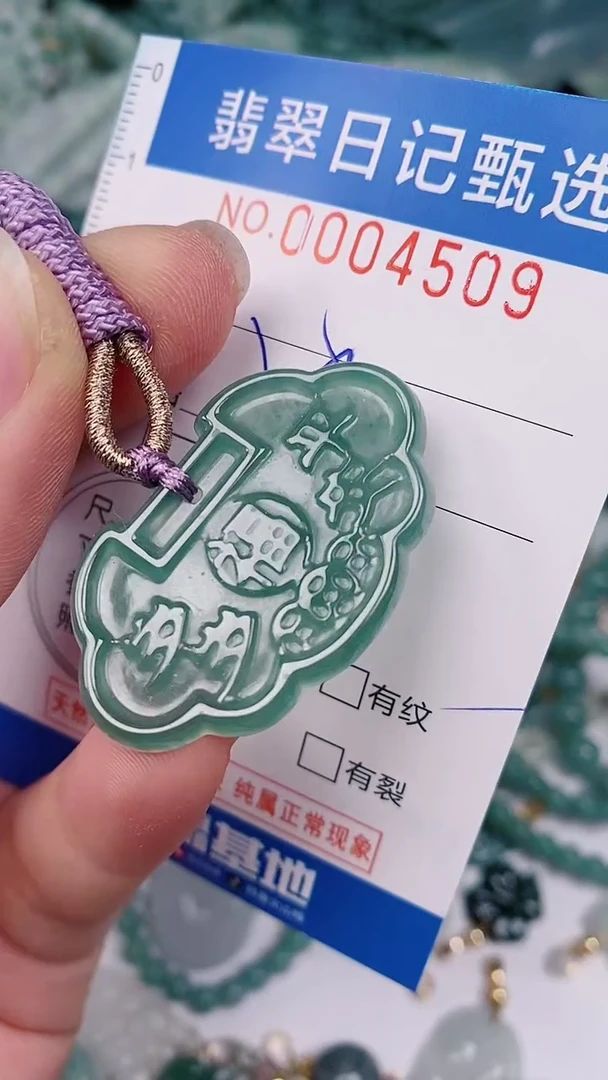 【闪购商品】翡翠颈饰未镶嵌00004509