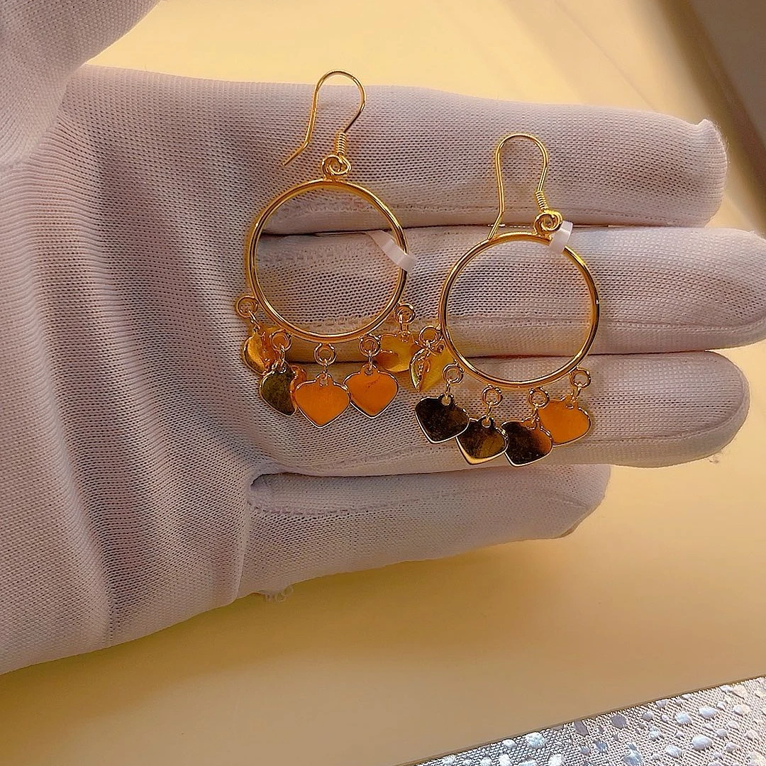 合金耳饰 合金耳环 时尚耳环 女款民族风精美爆款休闲耳环 216号