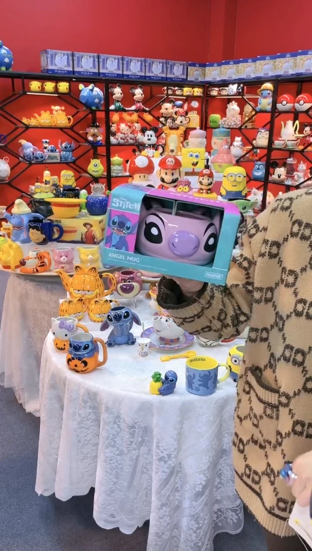 【闪购商品】1安琪3D陶瓷杯（原盒）