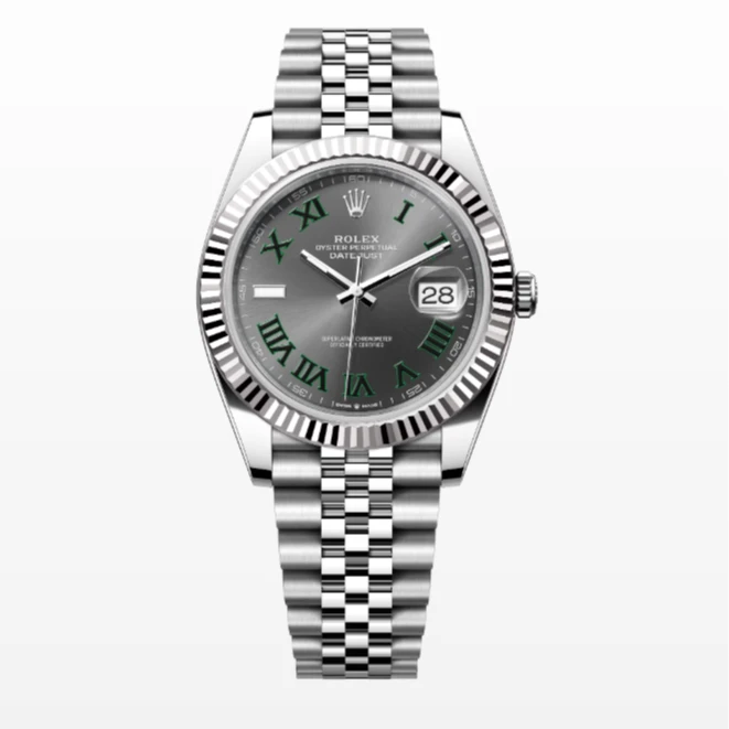 99新 Rolex/劳力士 校长/日志126334/41表径绿萝/单表时尚腕表