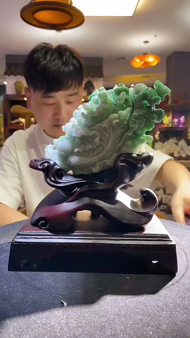 【闪购商品】定制翡翠未镶嵌03/0303/W/白菜