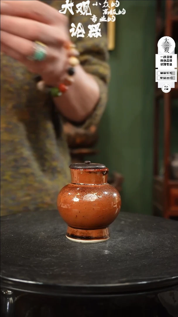 【闪购商品】瓷片大观论器茶枣