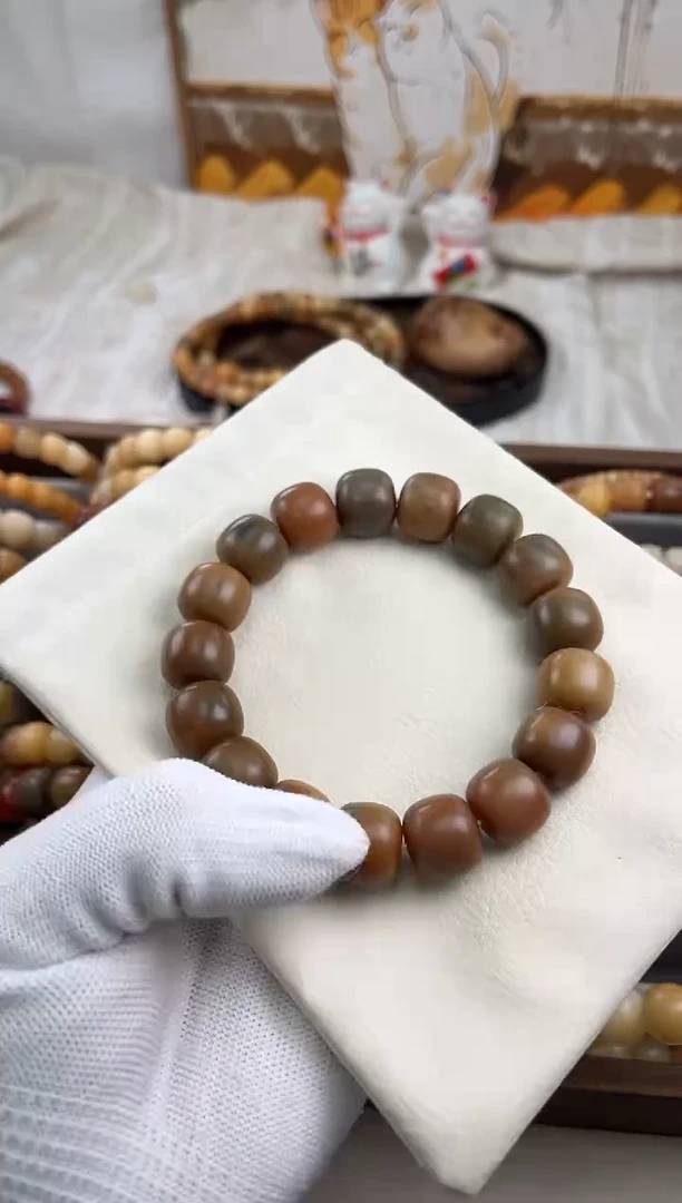 手串菩提根/象牙果梧*a886卡15 干磨退货瑕疵