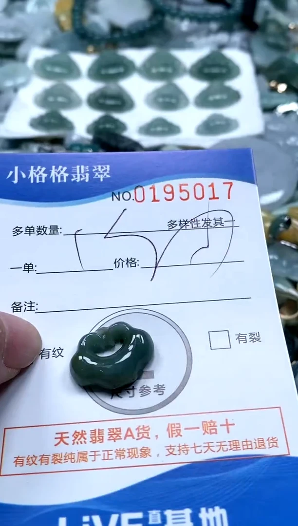 【闪购商品】翡翠颈饰未镶嵌闪购商品0195017