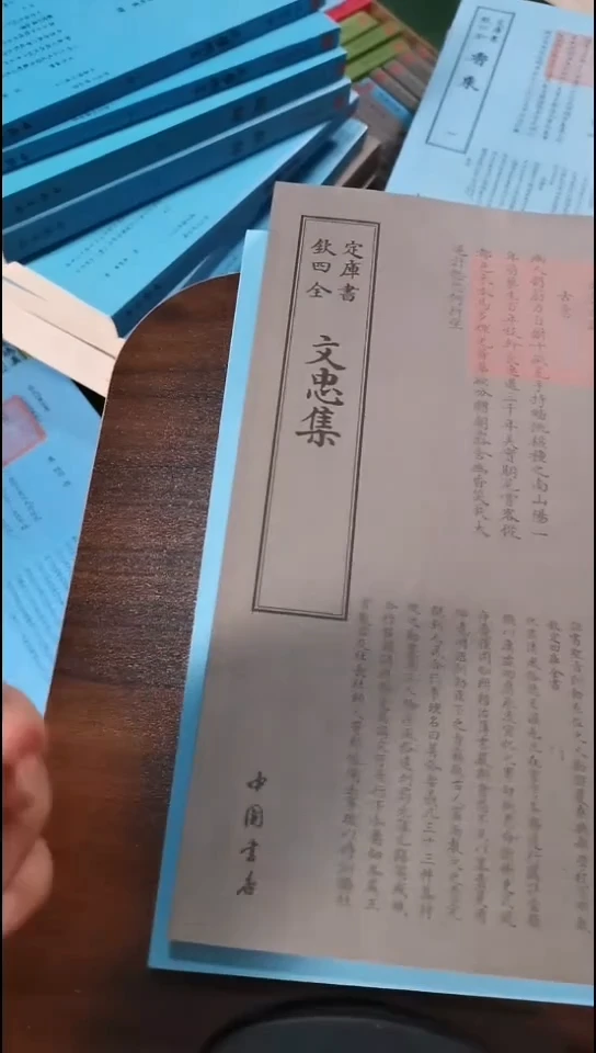 瑕疵四库文忠集