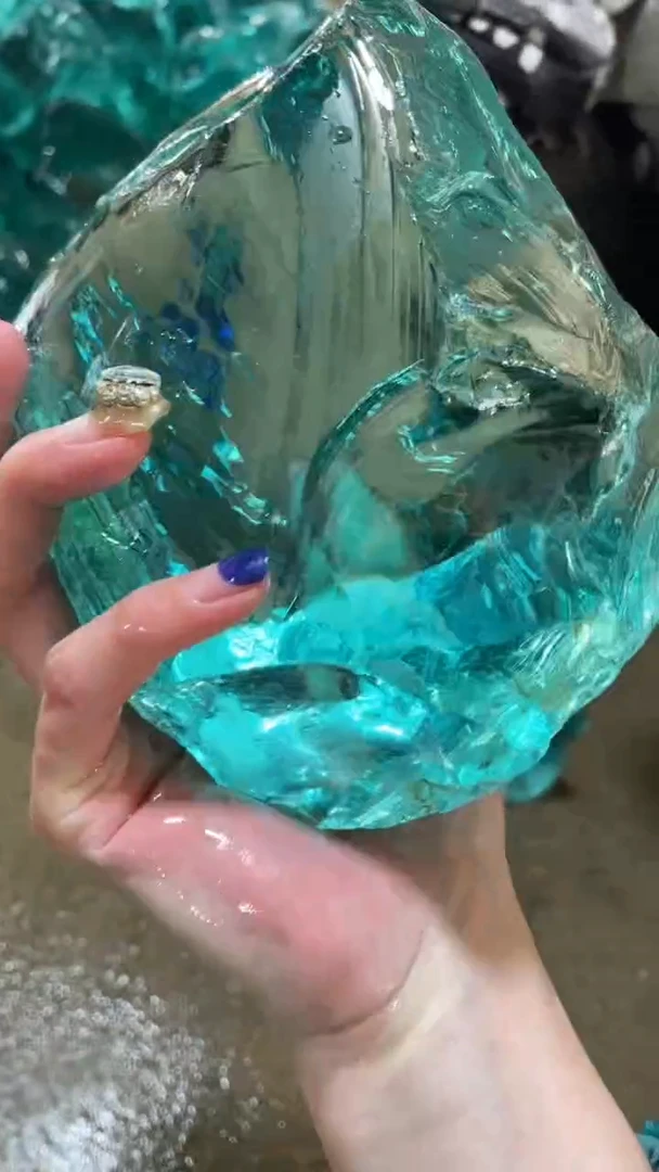 新疆托帕石原石摆件