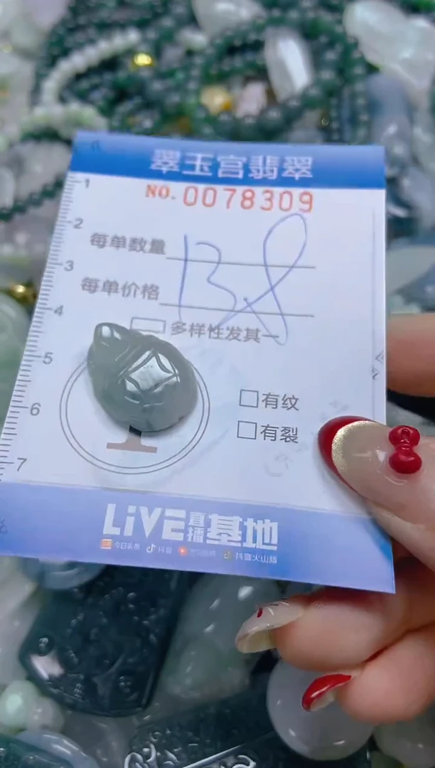 【闪购商品】翡翠颈饰未镶嵌闪购0078309