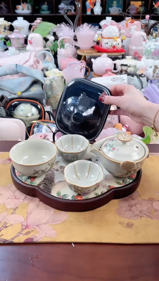 【闪购商品】瓷片茶具：库存仅剩1件