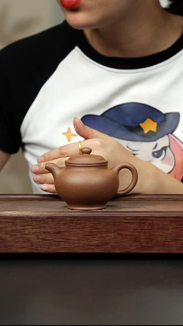 紫砂茶壶老段 掇只