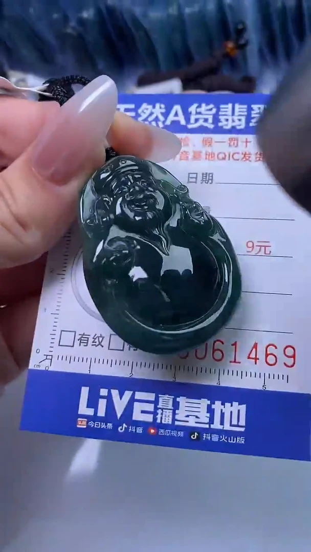 【闪购商品】翡翠颈饰未镶嵌A货翡翠1469