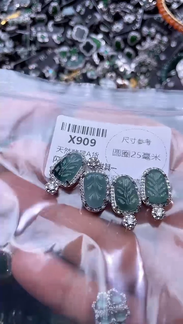 【闪购商品】翡翠颈饰未镶嵌X909多样性发其一