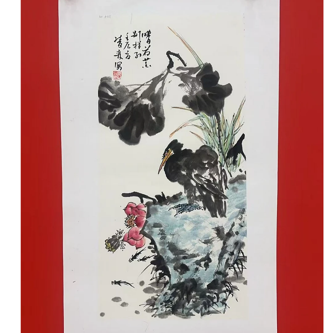 橱窗展示/国画作品/凌森宣纸国画/不带框
