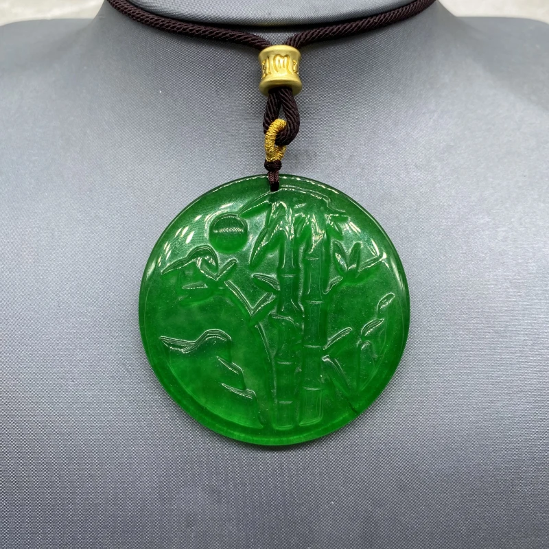 【绿意盎然 永恒暖阳】绿吊坠Q15875