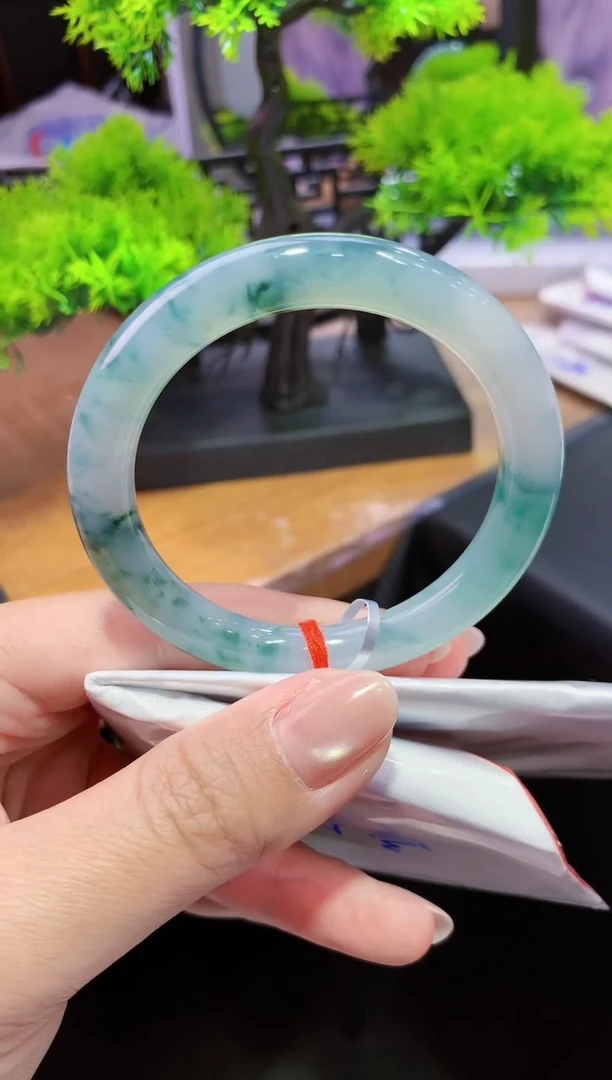 未镶嵌手镯翡翠k48天然A货缅甸翡翠53.1