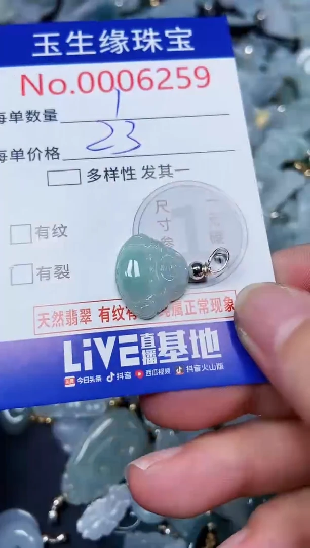 【闪购商品】翡翠颈饰未镶嵌闪购00006259