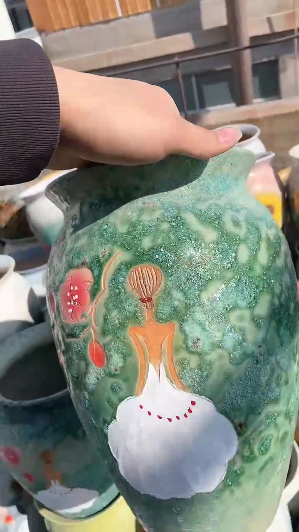 【闪购商品】摆件21-117口18高30  微瑕一个