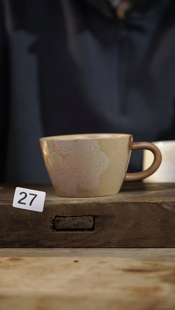 瓷片设计师手作！！！落单福利系列！！大杯