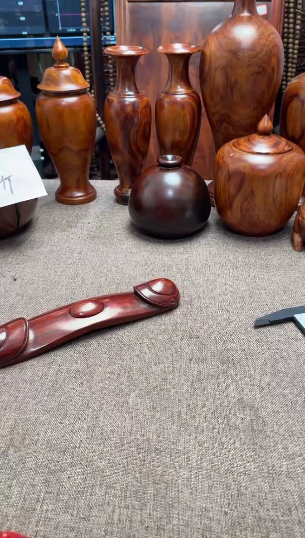 【闪购商品】檀香紫檀（小叶紫檀）木艺如意19.5/4.1/2.6，122克